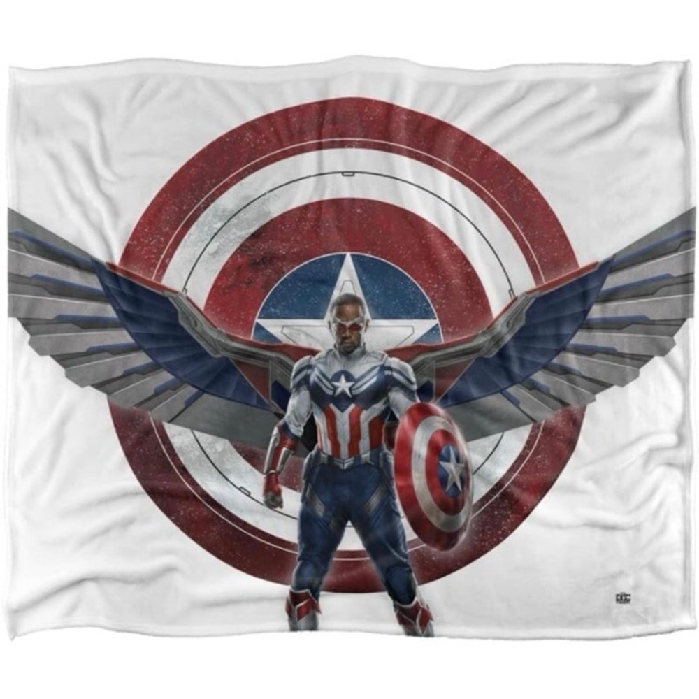 Marvel Sam Wilson/Falcon Throw Blanket